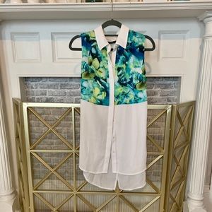 Flowy Spring Blouse - Med NWOT